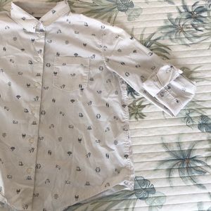 Horoscope Banana Republic Button-up